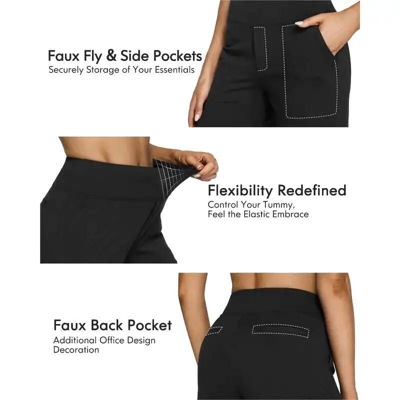 Vera High-Waist Pants | Ultra-Soft, Wide Leg with Pockets 2