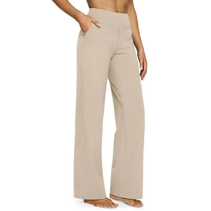 Vera High-Waist Pants | Ultra-Soft, Wide Leg with Pockets 6