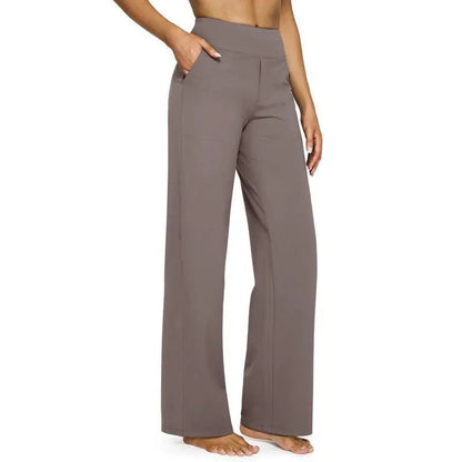 Vera High-Waist Pants | Ultra-Soft, Wide Leg with Pockets 7