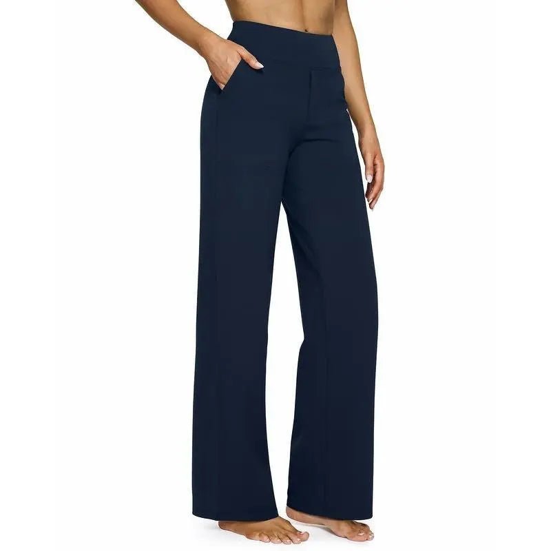 Vera High-Waist Pants | Ultra-Soft, Wide Leg with Pockets 8