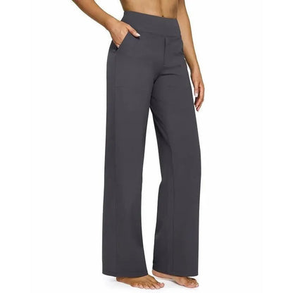 Vera High-Waist Pants | Ultra-Soft, Wide Leg with Pockets 9
