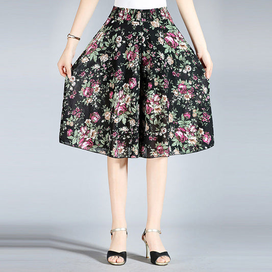 Vera Vintage Culottes | Lightweight Wide Leg Pants for Women 0