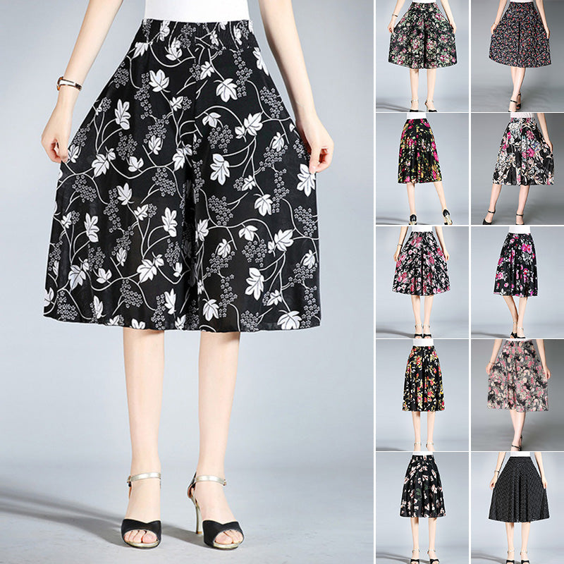Vera Vintage Culottes | Lightweight Wide Leg Pants for Women 1