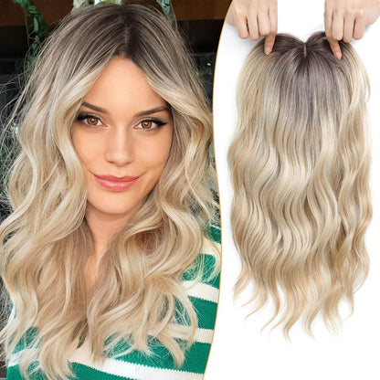 Viora Wavy Hair Topper | Seamless, Lightweight Volume Extension for Women 5