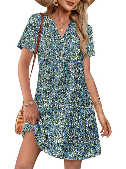 Viva Hawaiian Dress | Women's Casual Midi with Pockets, Lightweight Fabric 5