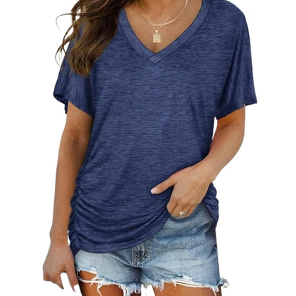 Viva Women's Tee | Ultra-Soft Cotton Blend, Flattering V-Neck 11
