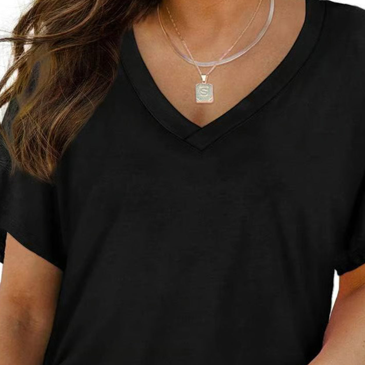Viva Women's Tee | Ultra-Soft Cotton Blend, Flattering V-Neck 4