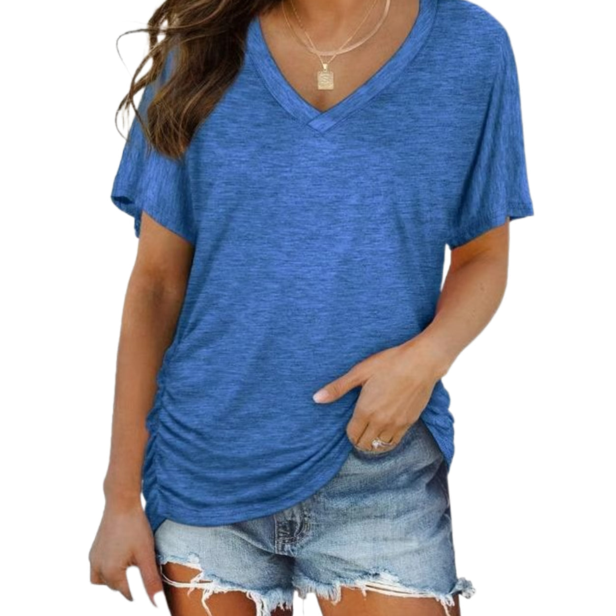 Viva Women's Tee | Ultra-Soft Cotton Blend, Flattering V-Neck 6