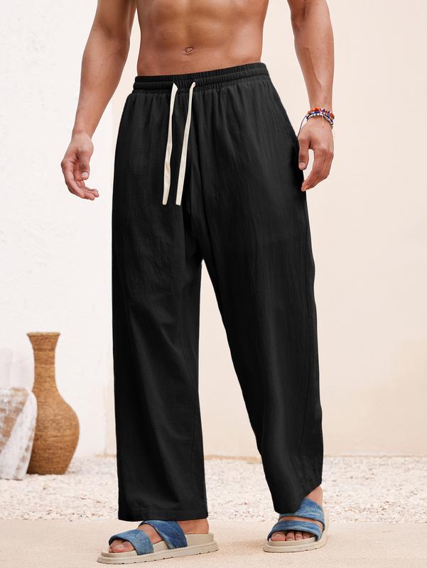 Vivid Linen Trousers | Breathable, Adjustable Fit 0