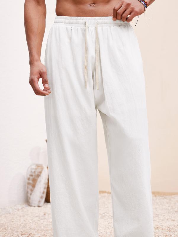 Vivid Linen Trousers | Breathable, Adjustable Fit 4