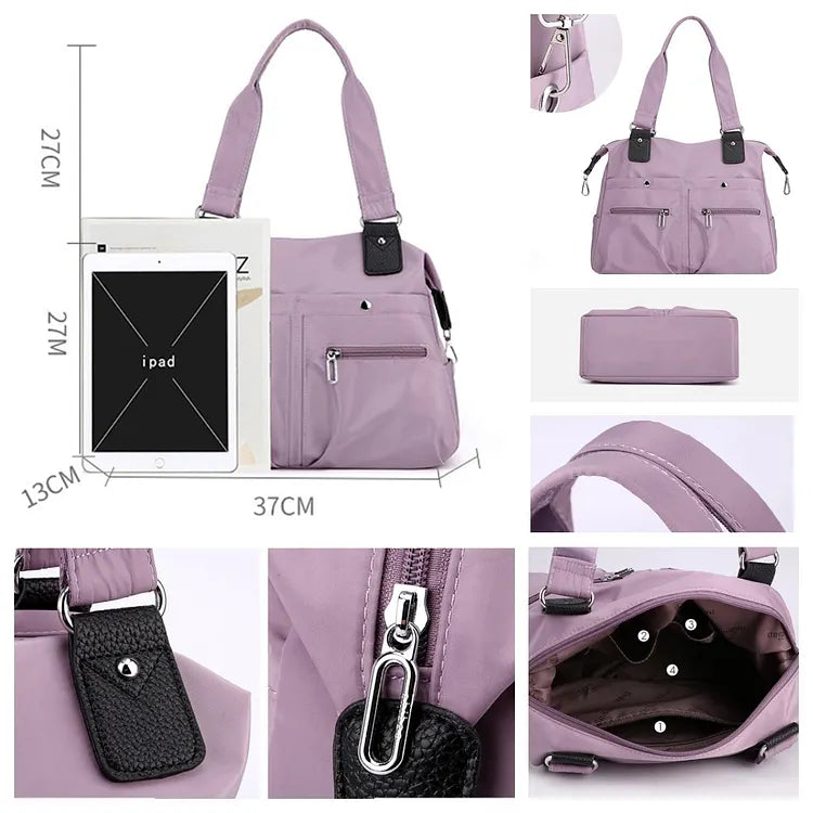 Vivid Voyage Bag | Multi-Pocket, Water-Repellent 4