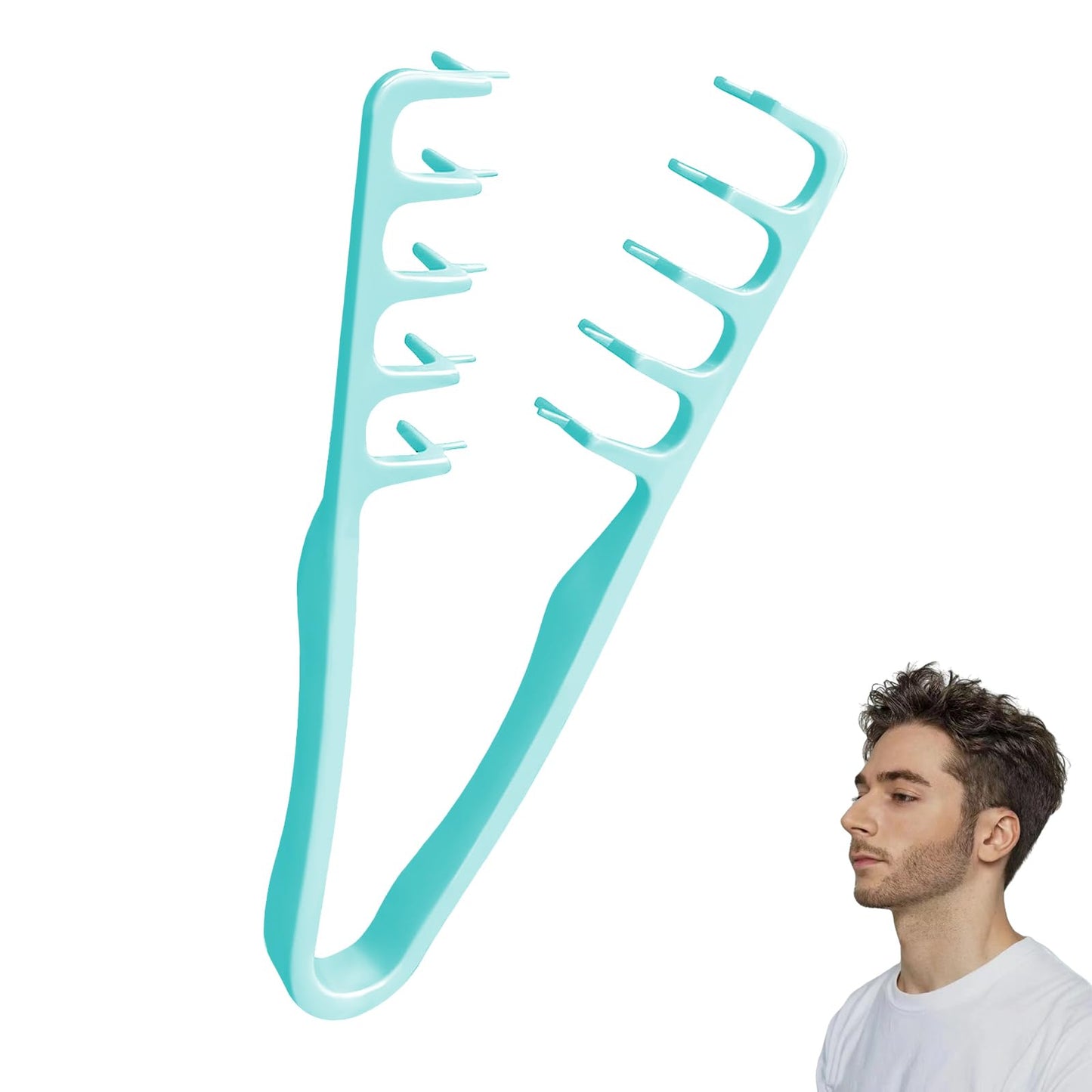 Volumax Volumizing Comb | Wide Tooth, Fluffy Texture 9