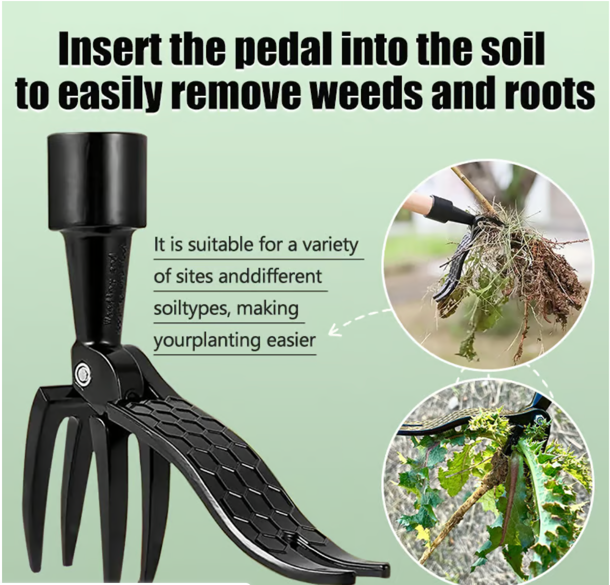 Wanda Garden Tool | Ergonomic Weed Removal 0