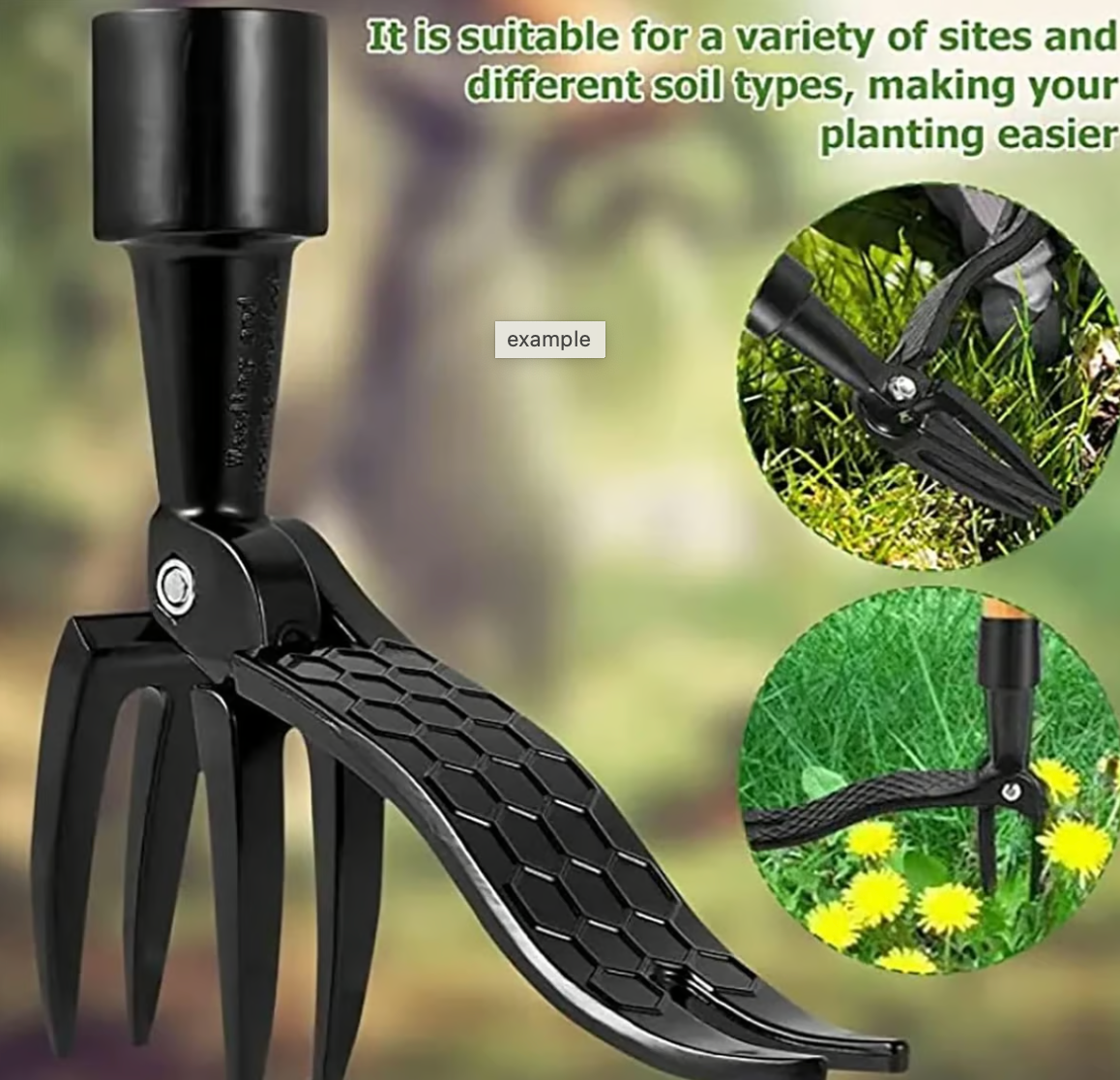Wanda Garden Tool | Ergonomic Weed Removal 1