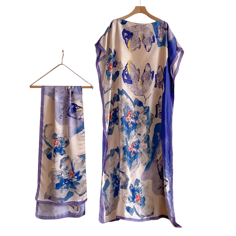 Wanda Maxi Dress | Ethnic Print, Comfortable Long Dress for Women 0