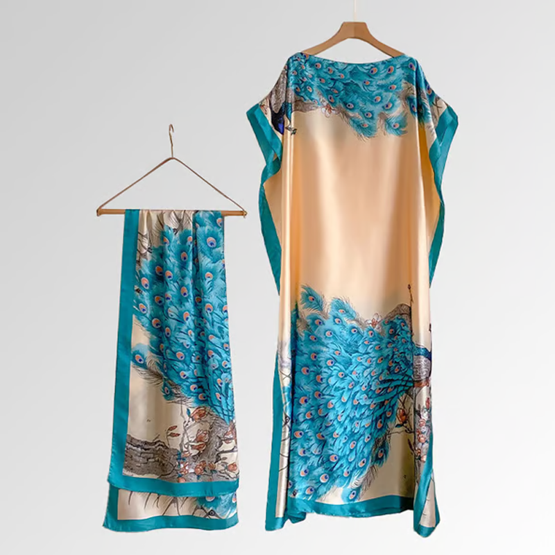Wanda Maxi Dress | Ethnic Print, Comfortable Long Dress for Women 5