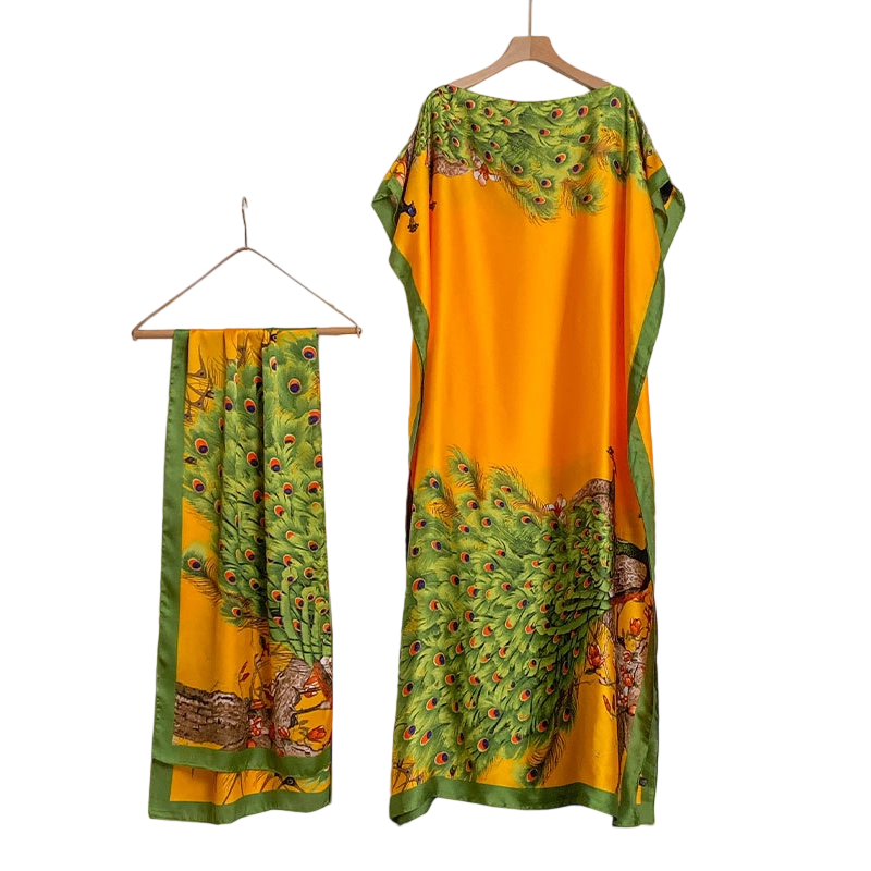 Wanda Maxi Dress | Ethnic Print, Comfortable Long Dress for Women 9