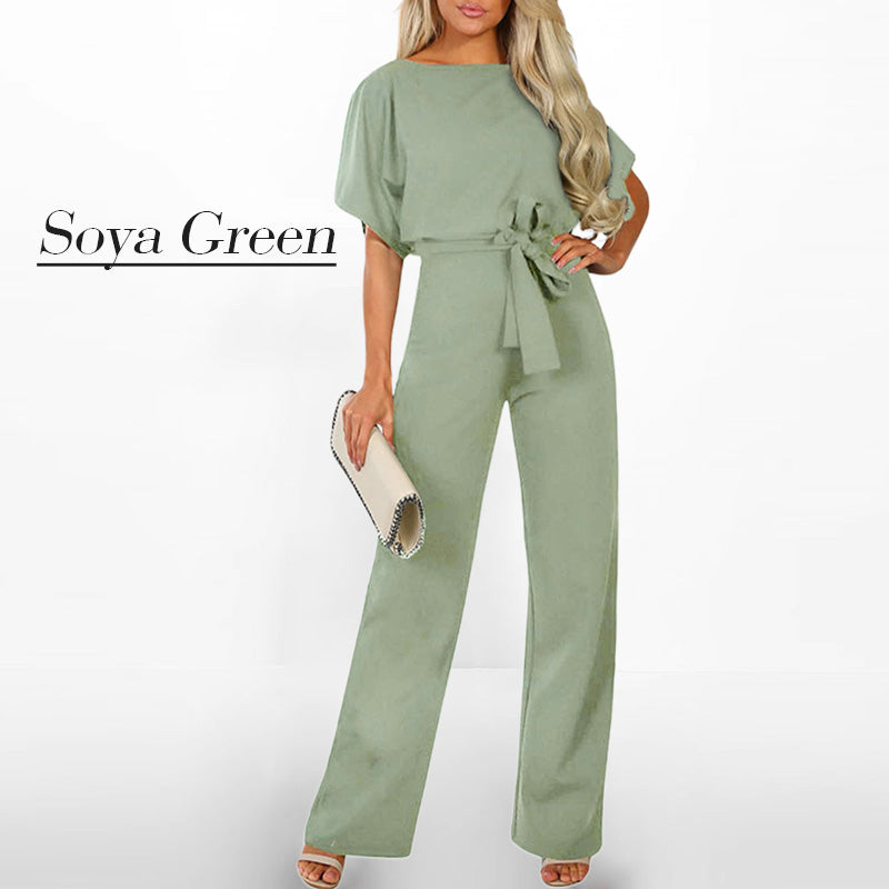 Wanda Wide Leg Jumpsuit | High Waist, Breathable Design 10