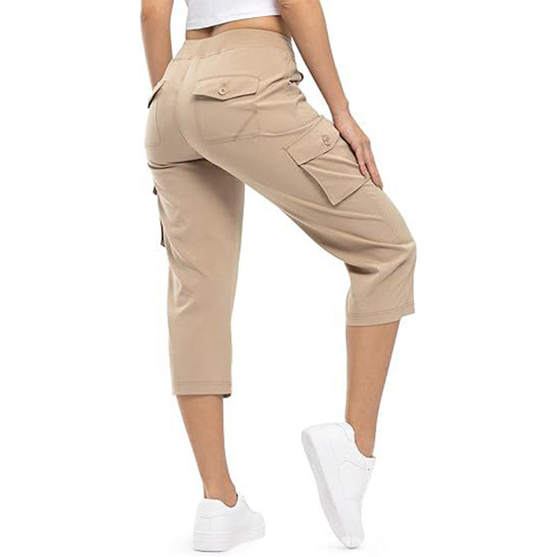 Wanderlust Cargo Capris | Lightweight, Breathable 0