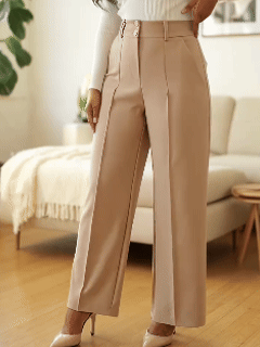 Waverly Women's Trousers | High-Waisted, Wrinkle-Free 5