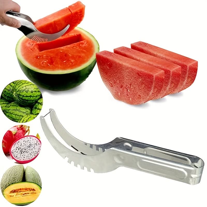 Wavi Watermelon Slicer | High-Quality Stainless Steel, Anti-Slip Handle 1