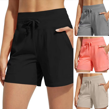 Wavy Athletic Shorts | Quick-Drying, Built-in Boxer Liner, UPF 50+ 1