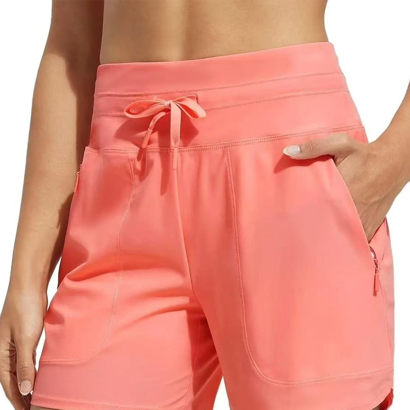 Wavy Athletic Shorts | Quick-Drying, Built-in Boxer Liner, UPF 50+ 11