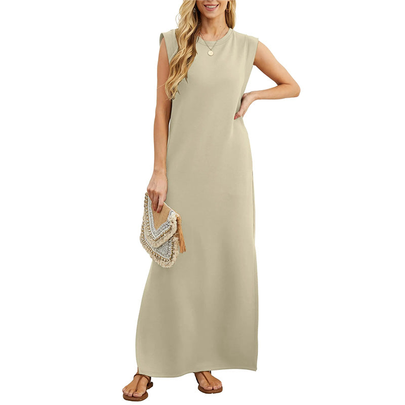 Wina Casual Dress | Wrinkle-Free, Split Hem 4