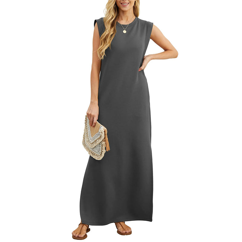 Wina Casual Dress | Wrinkle-Free, Split Hem 7
