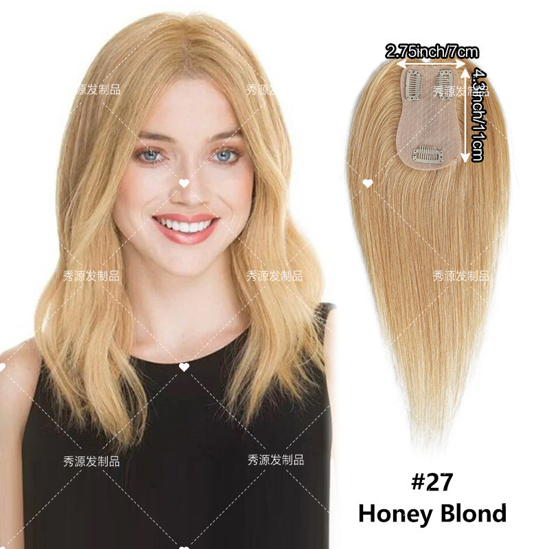 Wina Hair Topper | 100% Remy Human Hair for Women, Lightweight and Customizable Fit 10