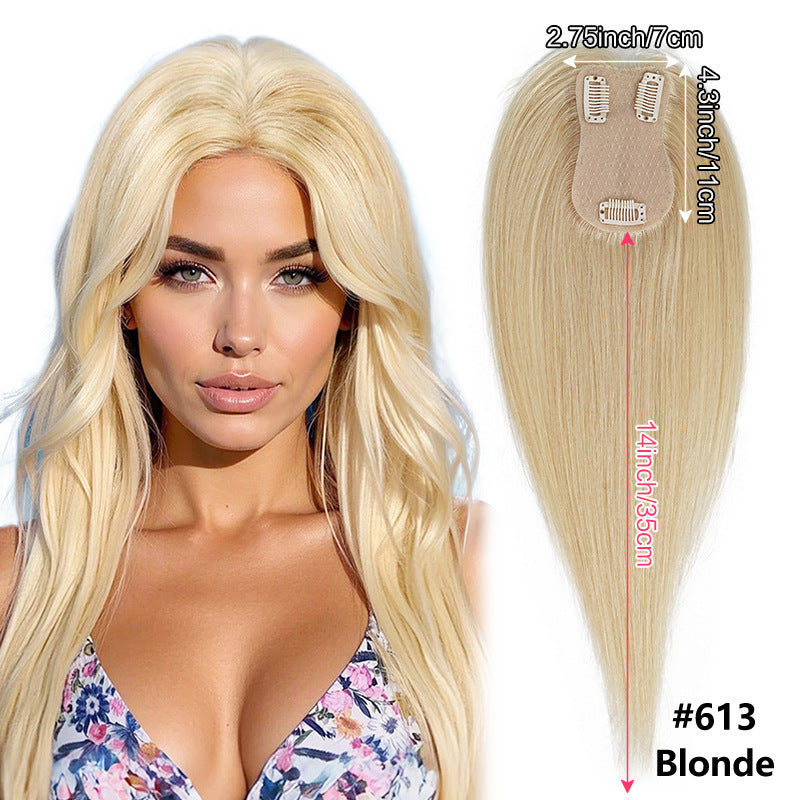 Wina Hair Topper | 100% Remy Human Hair for Women, Lightweight and Customizable Fit 5