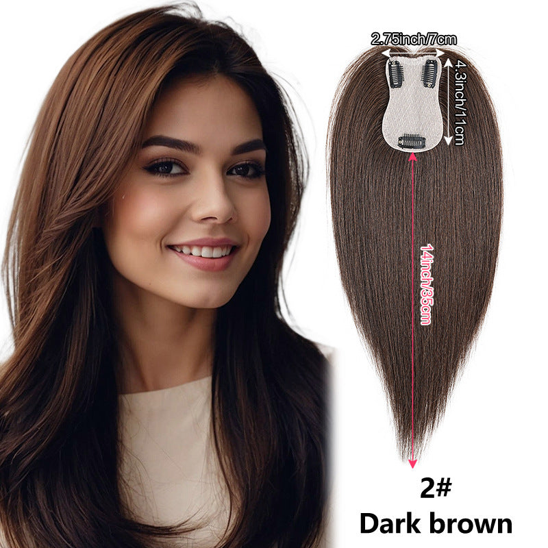 Wina Hair Topper | 100% Remy Human Hair for Women, Lightweight and Customizable Fit 6