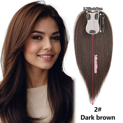 Wina Hair Topper | 100% Remy Human Hair for Women, Lightweight and Customizable Fit 6