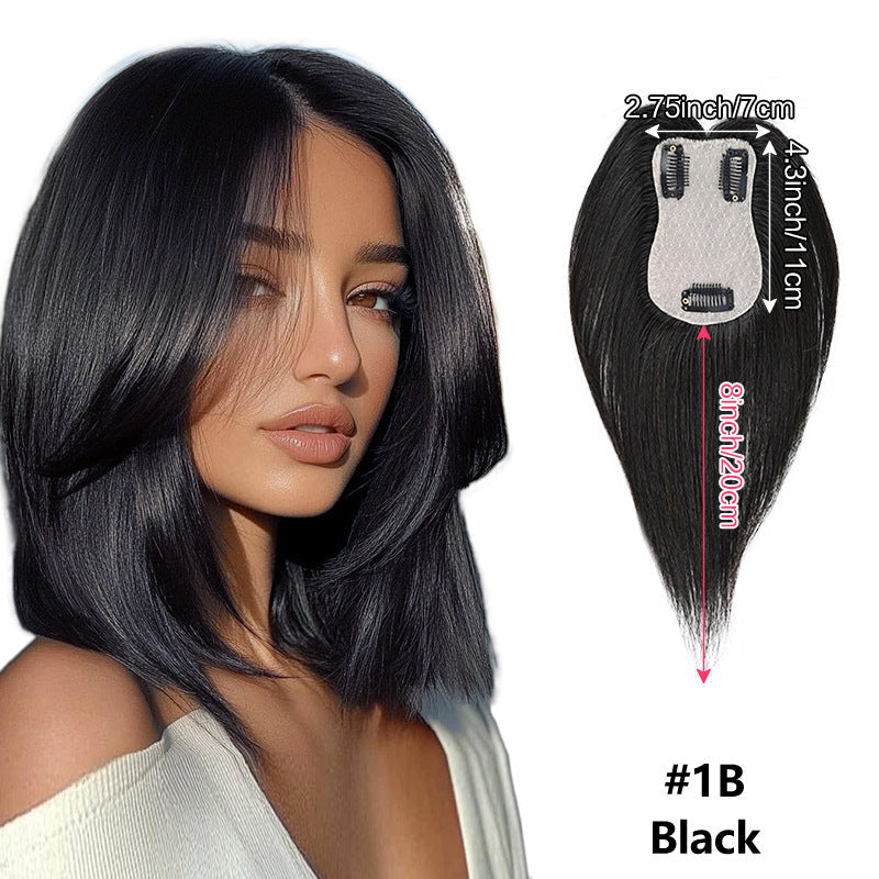 Wina Hair Topper | 100% Remy Human Hair for Women, Lightweight and Customizable Fit 7