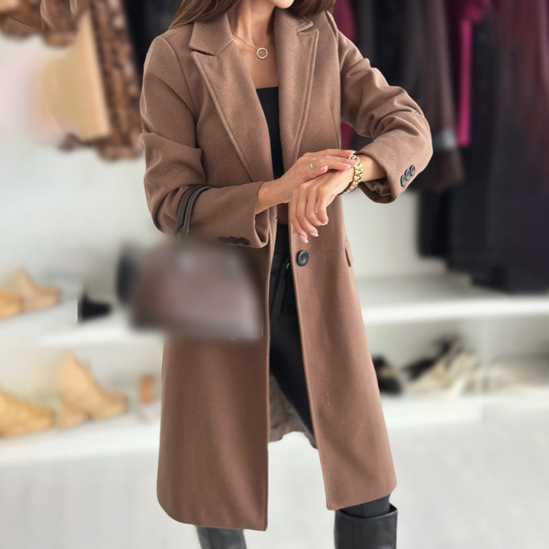 Wina Long Coat | Elegant Tailored Design 2