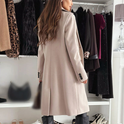 Wina Long Coat | Elegant Tailored Design 6