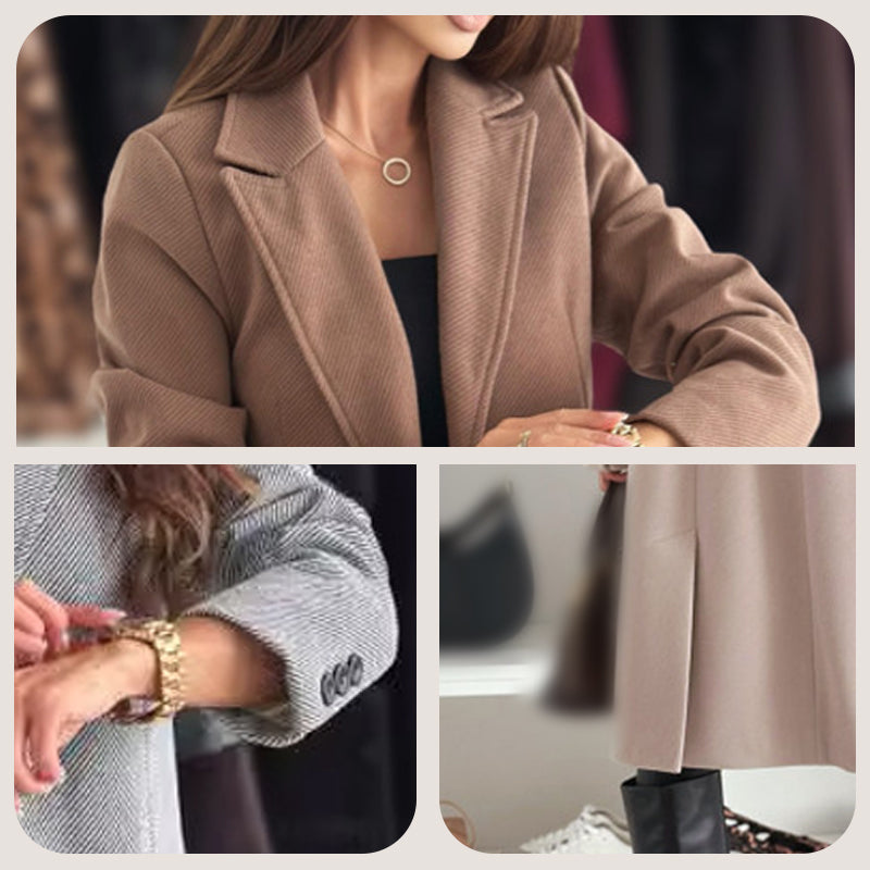 Wina Long Coat | Elegant Tailored Design 7