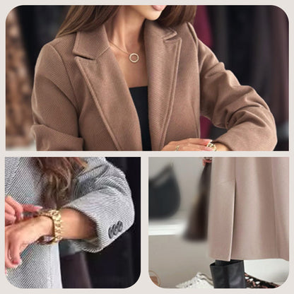 Wina Long Coat | Elegant Tailored Design 7