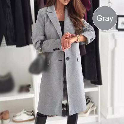 Wina Long Coat | Elegant Tailored Design 9