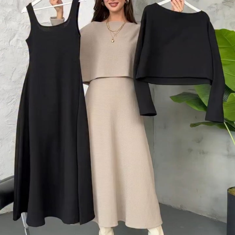 Wina Two Piece Set | Versatile Matching Sets for Women, High-Stretch Knit Fabric 1