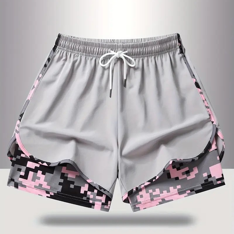 Wina Dames Sport Shorts | 2-in-1 Ontwerp, Ademend Stof