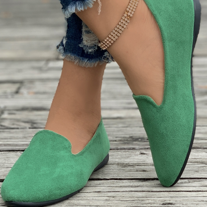 Wina Women's Flats | Comfortable, Breathable Casual Ballet Shoes 1
