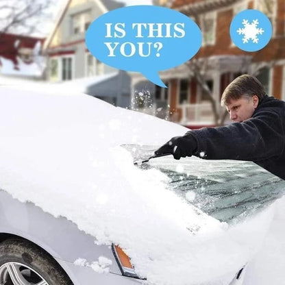 Wintrex Windshield Cover | Weather-Resistant, Universal Fit for Snow and Sun Protection 2