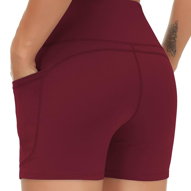 Wira High-Waist Yoga Shorts | Tummy Control, Butt-Lifting, Stretchy Spandex 5