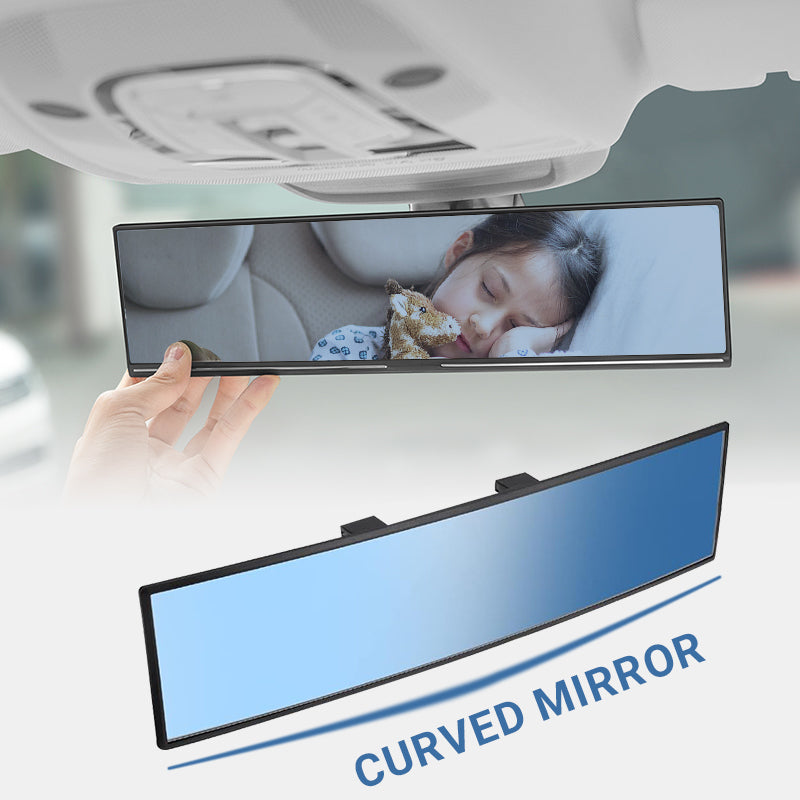 Wira Wide Angle Rear View Mirror | Curved Design, Easy Installation 2