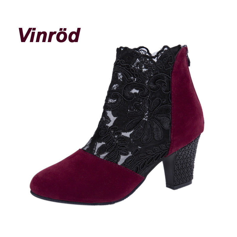 Wisteria High Heels | Comfortable Lace Design for Women 0