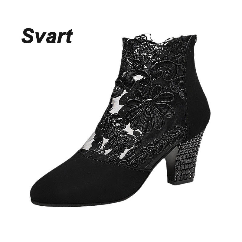 Wisteria High Heels | Comfortable Lace Design for Women 9