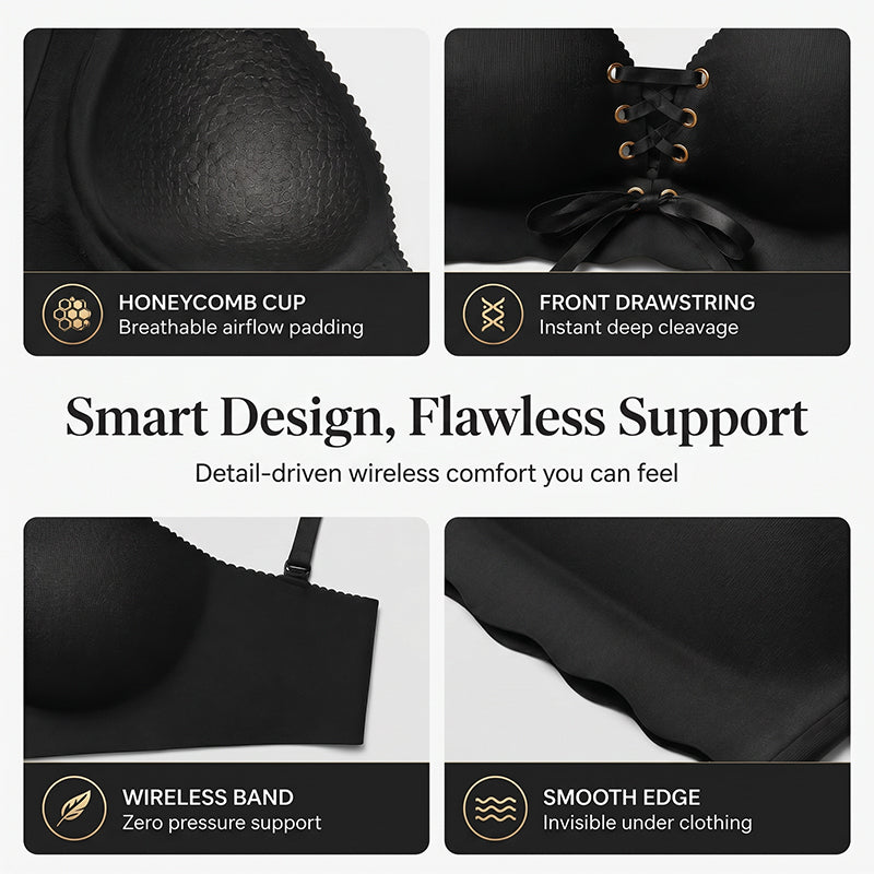 Wynne Seamless Bra | Breathable Push-Up Comfort 2