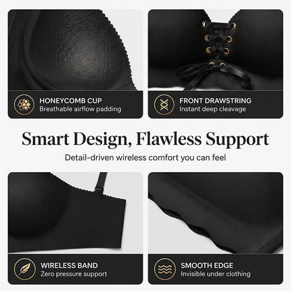 Wynne Seamless Bra | Breathable Push-Up Comfort 2