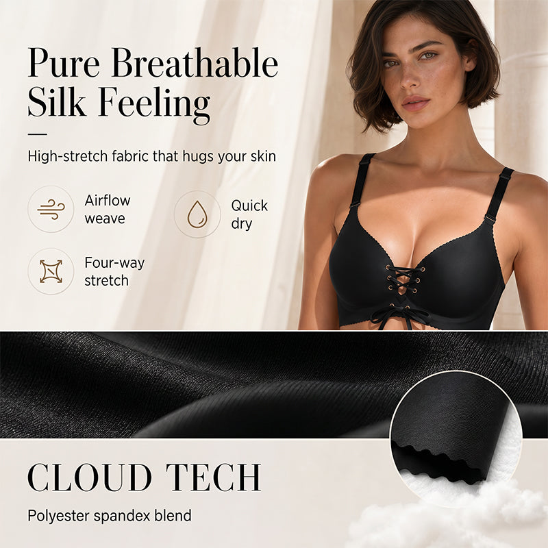 Wynne Seamless Bra | Breathable Push-Up Comfort 4